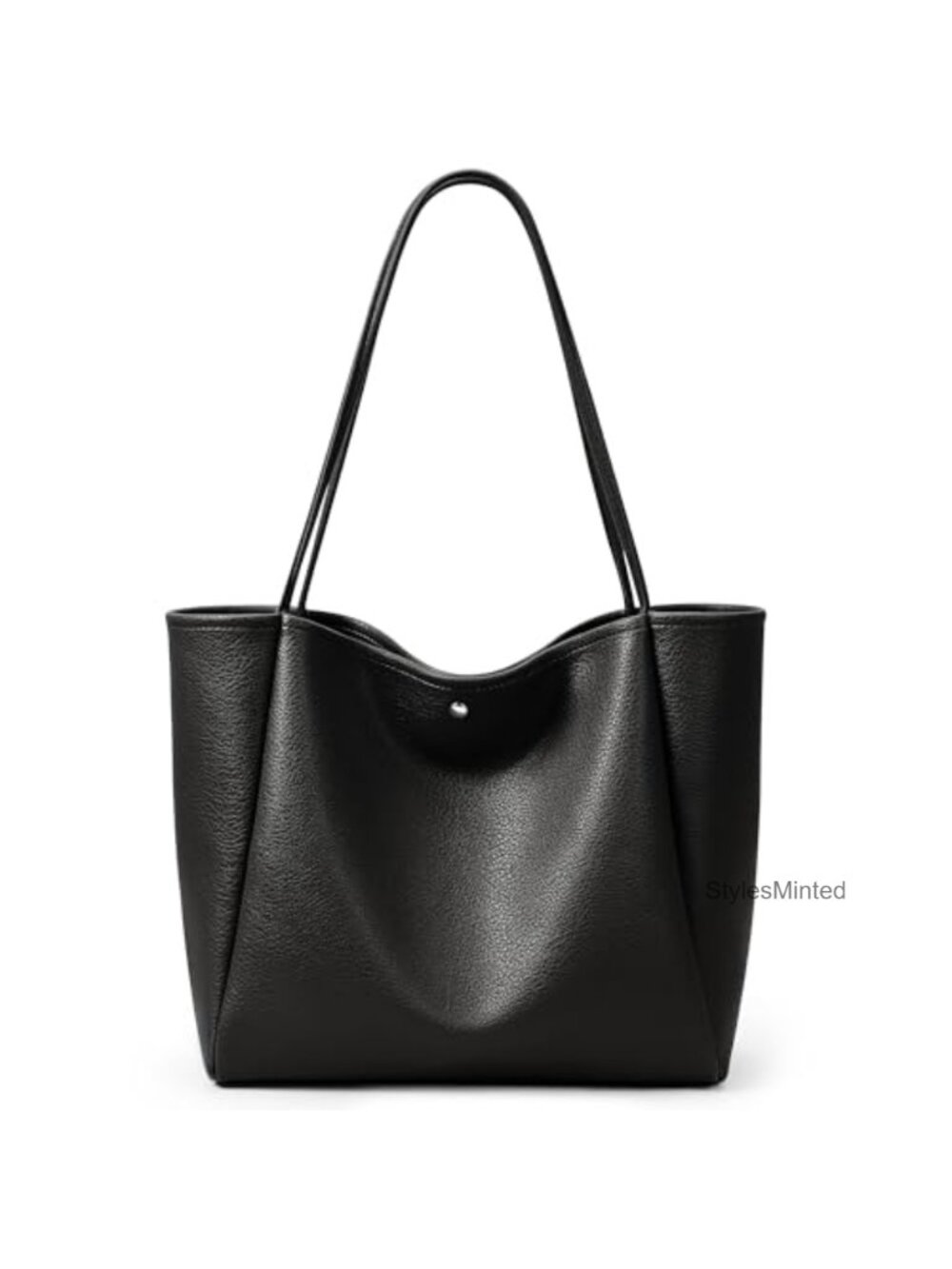 16L Carry All Tote Bag Soft Vegan Leather Hobo Shoulder Purse Large